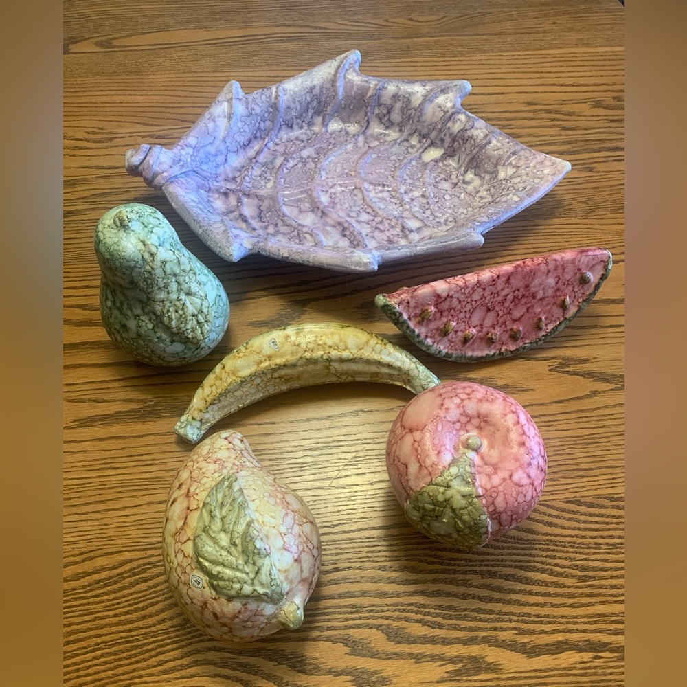 Home Decor Fruit Plate 20x14 - Picture 3 of 10